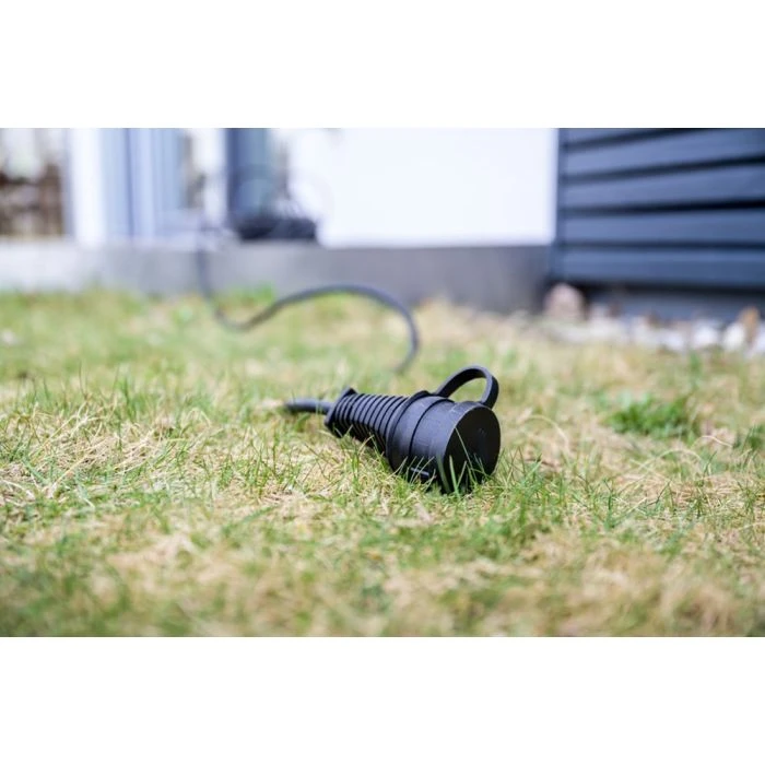Brennenstuhl IP44 Rubberen Verlengsnoer 25m Zwart H05RR-F 3G1,5 4 Brennenstuhl IP44 Rubberen Verlengsnoer 25m Zwart H05RR-F 3G1,5 - Afbeelding 2