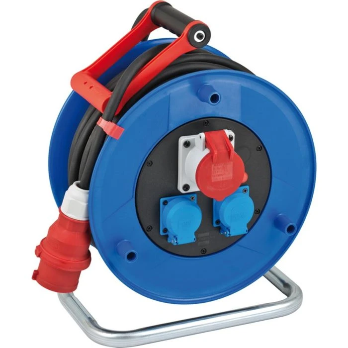 Brennenstuhl Garant CEE 1 IP44 Kabelhaspel Voor Industrie/bouw 30m H07RN-F 5G2,5 3 Brennenstuhl Garant CEE 1 IP44 Kabelhaspel Voor Industrie/bouw 30m H07RN-F 5G2,5