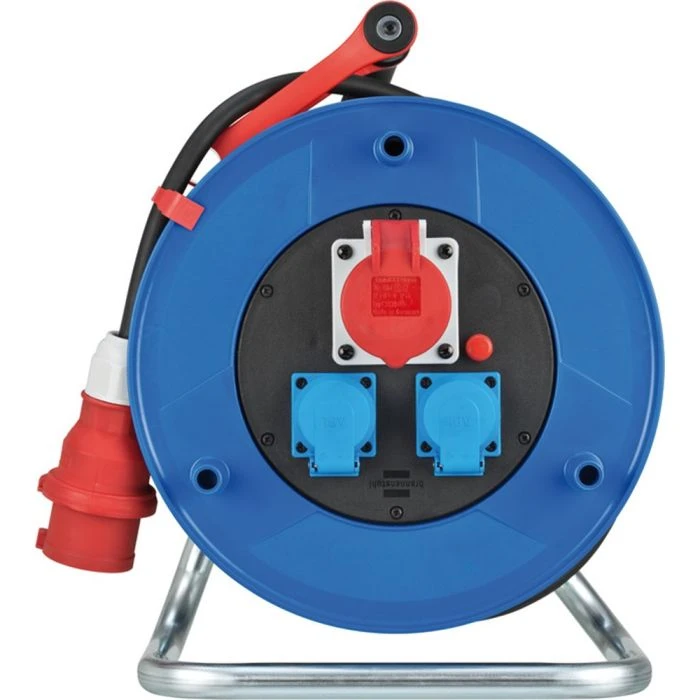 Brennenstuhl Garant CEE 1 IP44 Kabelhaspel Voor Industrie/bouw 30m H07RN-F 5G2,5 4 Brennenstuhl Garant CEE 1 IP44 Kabelhaspel Voor Industrie/bouw 30m H07RN-F 5G2,5 - Afbeelding 2