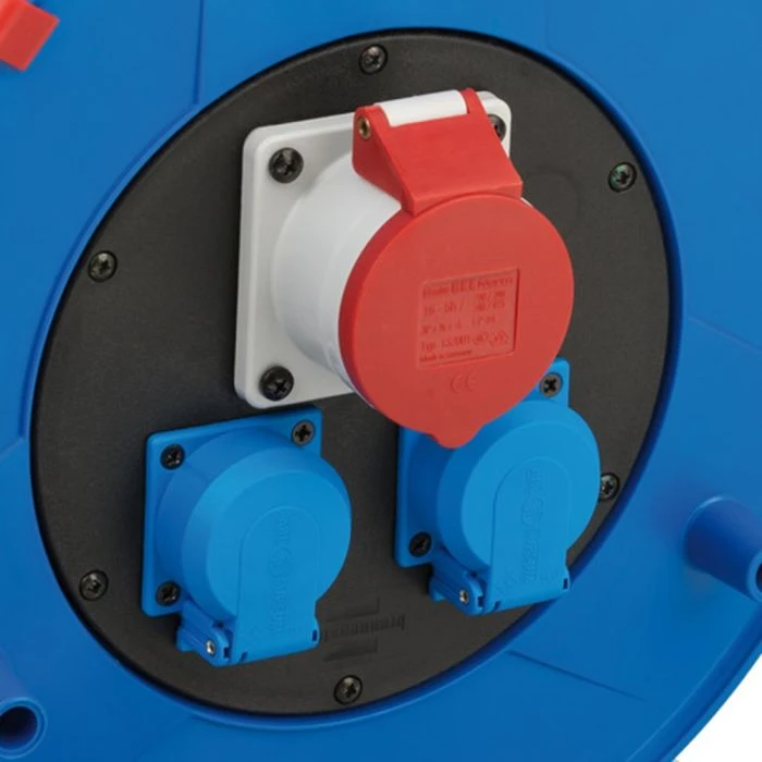 Brennenstuhl Garant CEE 1 IP44 Kabelhaspel Voor Industrie/bouw 30m H07RN-F 5G2,5 7 Brennenstuhl Garant CEE 1 IP44 Kabelhaspel Voor Industrie/bouw 30m H07RN-F 5G2,5 - Afbeelding 5