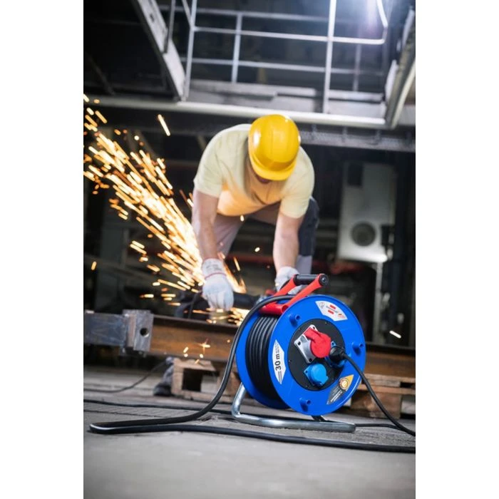 Brennenstuhl Garant CEE 1 IP44 Kabelhaspel Voor Industrie/bouw 30m H07RN-F 5G2,5 10 Brennenstuhl Garant CEE 1 IP44 Kabelhaspel Voor Industrie/bouw 30m H07RN-F 5G2,5 - Afbeelding 8