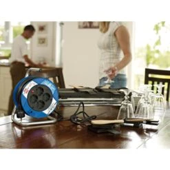 Brennenstuhl Compact Kabelhaspel Zwart 15m H05VV-F 3G1,5 -Miakita Winkel 4007123108053 1079180004 a004 others