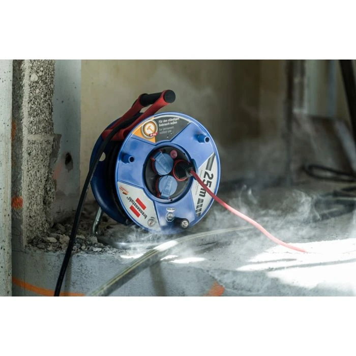 Brennenstuhl Garant IP44 Kabelhaspel Voor Nijverheid/bouw 25m H07RN-F 3G2,5 6 Brennenstuhl Garant IP44 Kabelhaspel Voor Nijverheid/bouw 25m H07RN-F 3G2,5 - Afbeelding 4