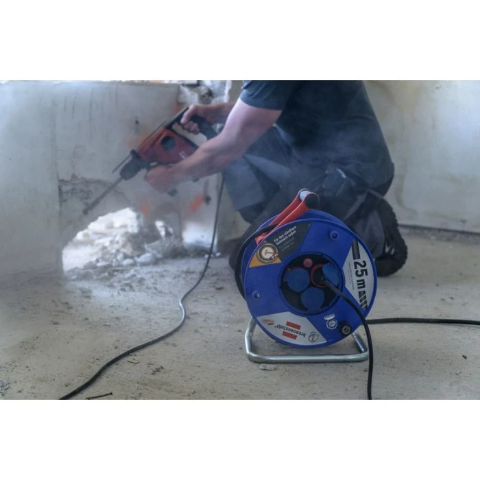 Brennenstuhl Garant IP44 Kabelhaspel Voor Nijverheid/bouw 25m H07RN-F 3G2,5 7 Brennenstuhl Garant IP44 Kabelhaspel Voor Nijverheid/bouw 25m H07RN-F 3G2,5 - Afbeelding 5