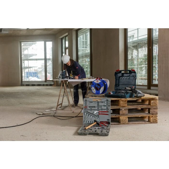 Brennenstuhl Garant IP44 Kabelhaspel Voor Nijverheid/bouw 25m H07RN-F 3G2,5 8 Brennenstuhl Garant IP44 Kabelhaspel Voor Nijverheid/bouw 25m H07RN-F 3G2,5 - Afbeelding 6