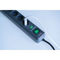 Brennenstuhl Eco-Line 13.500A Stekkerdoos Met Overspanningsbeveiliging 6-voudig Antraciet 1,5m H05VV-F 3G1,5 -Miakita Winkel 4007123251964 1159700015 a009 others