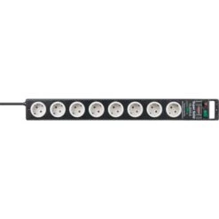 Brennenstuhl Super-Solid Overspanningsbeveiliging 13.500A 8-voudig Zwart 2,5m H05VV-F 3G1,5 14 Brennenstuhl Super-Solid Overspanningsbeveiliging 13.500A 8-voudig Zwart 2,5m H05VV-F 3G1,5 -Miakita Winkel 4007123602469 1153380318 a009 detail