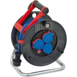 Brennenstuhl Garant IP44 Kabelhaspel 25m AT-N05V3V3-F 3G1,5 Blauw
