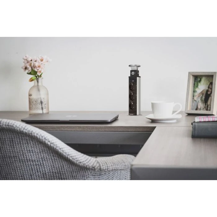 Brennenstuhl Tower Power Stekkerdoos 3-fach 2m H05VV-F 3G1,5 6 Brennenstuhl Tower Power Stekkerdoos 3-fach 2m H05VV-F 3G1,5 - Afbeelding 4