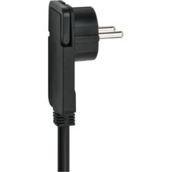 Brennenstuhl Comfort-Line Plus Stekkerdoos Met Platte Stekker 6-voudig Zwart 2m H05VV-F 3G1,5 -Miakita Winkel 4007123641086 1153300100 a012 detail