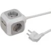 Brennenstuhl ALEA-Power USB-Charger Stekkerblok 4-voudig, 1,4m H05VV-F 3G1,5 -Miakita Winkel 4007123648252 1150100 a001 normal