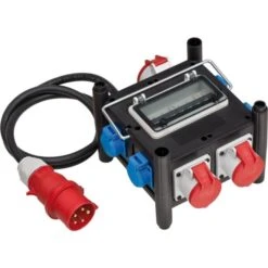 Brennenstuhl Compacte Rubberen Stroomverdeler BSV 3/32 2 IP44 2m H07RN-F 5G4,0 - 2xCEE16A, 1xCEE 32A, 4x230V