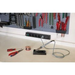 Brennenstuhl Bremounta Stekkerdoos Met USB 5-voudig Zwart 3m H05VV-F 3G1,5 Met Schakelaar -Miakita Winkel 4007123657025 1150660315 a010 others