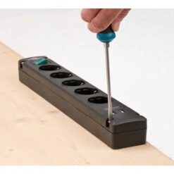 Brennenstuhl Bremounta Stekkerdoos Met USB 5-voudig Zwart 3m H05VV-F 3G1,5 Met Schakelaar -Miakita Winkel 4007123657025 1150660315 a011 others