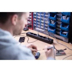 Brennenstuhl Bremounta Stekkerdoos Met USB 5-voudig Zwart 3m H05VV-F 3G1,5 Met Schakelaar -Miakita Winkel 4007123657025 1150660315 a013 others