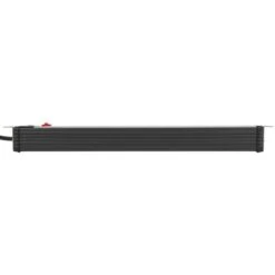 Brennenstuhl Premium-Line 19" Contactdoosstrip Voor Schakelkasten 8-voudig Zw/lichtgr 3m H05VV-F 3G1,5 19"-Format -Miakita Winkel 4007123665372 1156057128 a008 detail