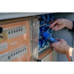 Brennenstuhl CEE-verlengkabel IP44 25m H07RN-F 3G2,5 Oranje CEE 230V/16A Stekker En Koppeling -Miakita Winkel 4007123673957 1167650625 a008 others