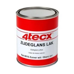 4tecx Zijdeglans Lak RAL 9001 Crème Wit 0,75ltr