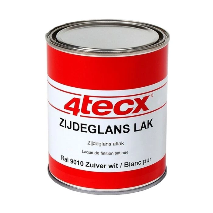 4tecx Zijdeglans Lak RAL 9001 Crème Wit 0,75ltr 3 4tecx Zijdeglans Lak RAL 9001 Crème Wit 0,75ltr