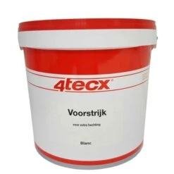 4tecx Voorstrijk Wit Dekkend 5ltr