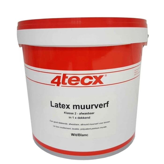 4tecx Muurverf Klasse 2 Afwasbaar Superdek 5ltr 2 4tecx Muurverf Klasse 2 Afwasbaar Superdek 5ltr