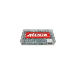 4tecx Assortiment Plaatschroeven Lenskop Phillips 488-delig Verzinkt