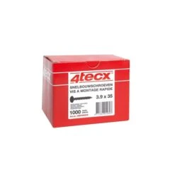 4tecx Snelbouwschroef Gefosfateerd Grof 3,9 X 45 1000 Stuks