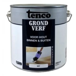 TENCO GRONDVERF WATERBASIS WIT 2,5 L