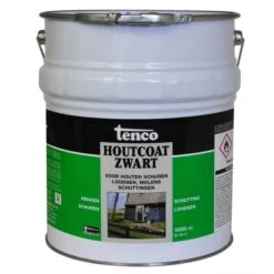 TENCO HOUTCOAT ZWART 10 L