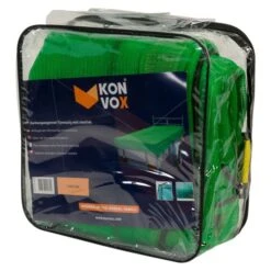 Konvox Aanhangwnet Fijnmazig Met Elastiek 1,4x2,5m Groen -Miakita Winkel 8717568991719 c1r1