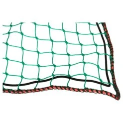 Konvox Aanhangwnet Geknoopt Met Elastiek 2x4m Groen HDPE