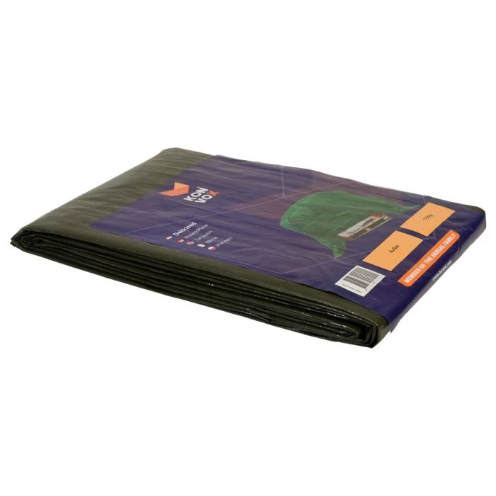 Konvox Dekkleed 150gr Groen 4x5m 3 Konvox Dekkleed 150gr Groen 4x5m