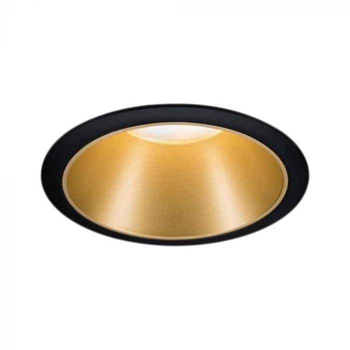 Paulmann EBL CC Rd Stijf LED 1x 2700K Zwart-Goud 3 Paulmann EBL CC Rd Stijf LED 1x 2700K Zwart-Goud
