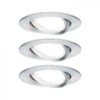 Paulmann Set Nova Coin Rond Zwenk LED 3x6,5W 230V -Miakita Winkel 93451 1