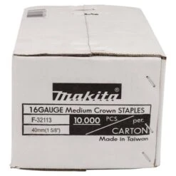 Makita F-32113 Niet 40mm 10,9x1,3x1,6mm 7 Makita F-32113 Niet 40mm 10,9x1,3x1,6mm -Miakita Winkel F 32113 C1C1