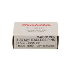 Makita F-32142 Pin 18mm 0,6mm RVS -Miakita Winkel F 32142 A1C1