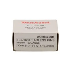 Makita F-32168 Pin 30mm 0,6mm RVS -Miakita Winkel F 32168 A1C1