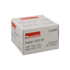 Makita F-32689 Niet 22mm 10,0x0,6x1,2mm 11 Makita F-32689 Niet 22mm 10,0x0,6x1,2mm -Miakita Winkel F 32689 A1L1