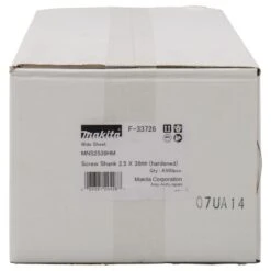 Makita F-33726 Staalnagel 2,5x38mm Getordeerd -Miakita Winkel F 33726 C1C1