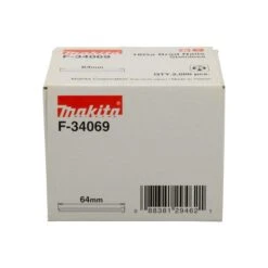 Makita F-34069 Brad 64mm 1,3x1,6mm RVS -Miakita Winkel F 34069 A1C1