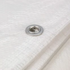 Makita Dekkleed, Afdekzeil, Eco Wit 6 X 8 M. -Miakita Winkel afdekzeil pe wit 3x4 bouwzeil 100gr polyethyleen 4