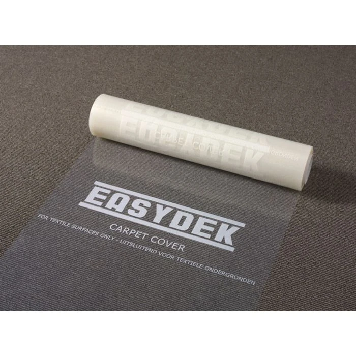 Easydek Carpet Cover Afdekfolie 600mm X 60m 100mu Transparant 4 Easydek Carpet Cover Afdekfolie 600mm X 60m 100mu Transparant - Afbeelding 2