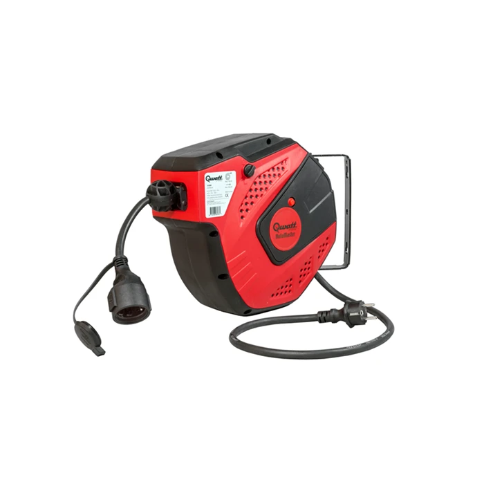 Makita QwattPro Veerkabelhaspel AutoMaster 10+1m. 3x2,5 Mm. 3 Makita QwattPro Veerkabelhaspel AutoMaster 10+1m. 3x2,5 Mm.