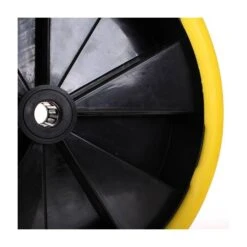 Wiel Met PU Band DIY, 4.00-8Ø 380MM (FORT) -Miakita Winkel hbs kruiwagenwiel 4 00 x 8 00 geel zwart 8719274341703 1 l