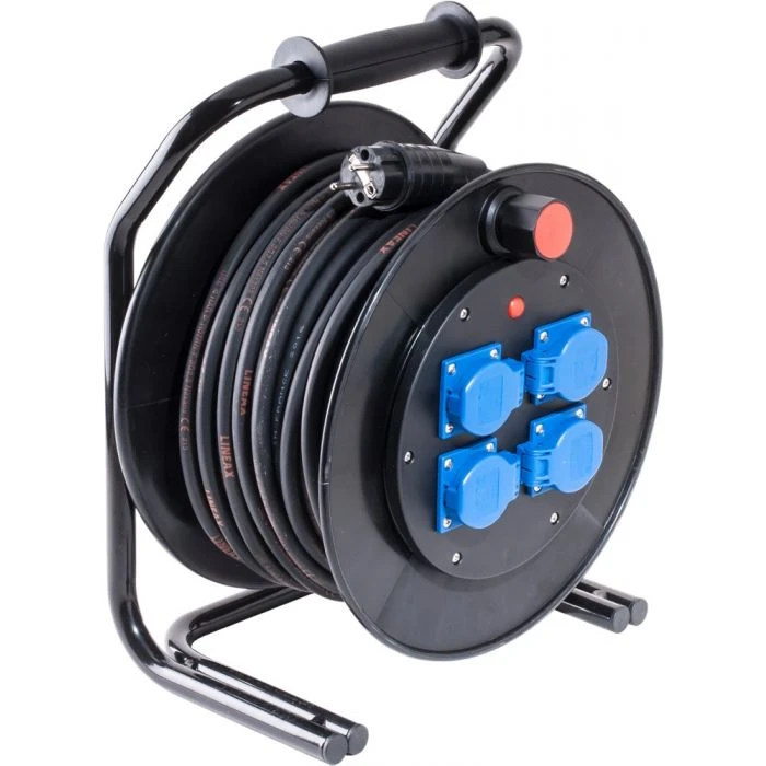 Keraf Kabelhaspel Type K310 G2 25 Meter H07RN-F 3G1,5 4 X Schuko 3 Keraf Kabelhaspel Type K310 G2 25 Meter H07RN-F 3G1,5 4 X Schuko